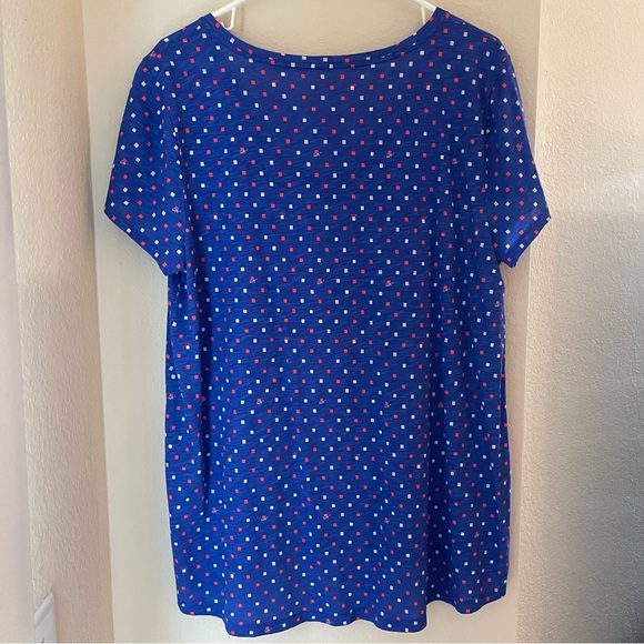 Lilly Pulitzer Etta V-Neck Lilly Squared Size XL - Picture 2 of 8